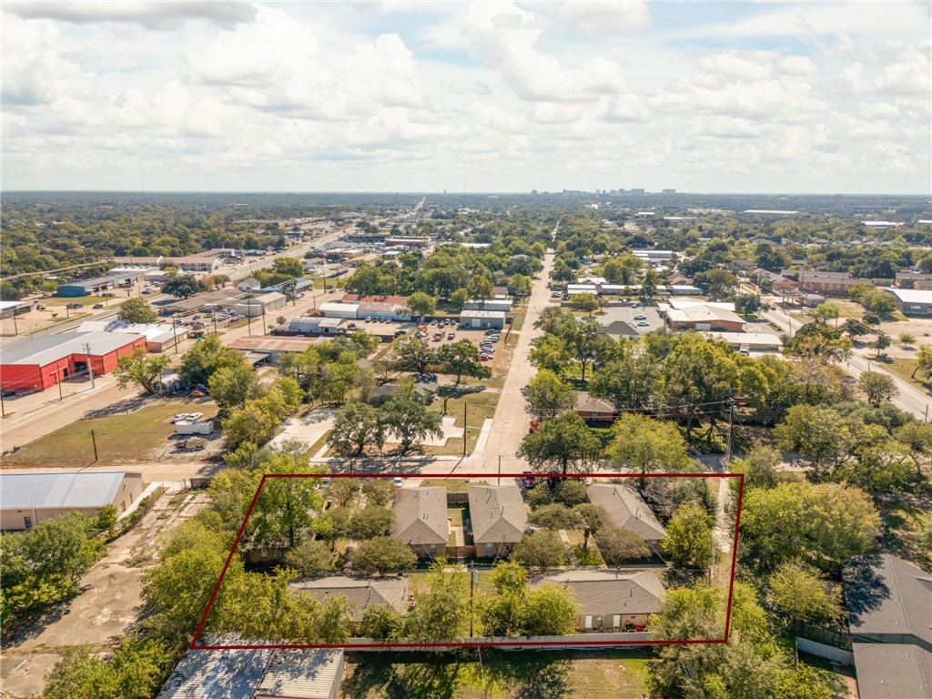 106 Hardy Street Bryan, TX 77801 - Photo 2 of 27 an aerial view of residential building and lake
