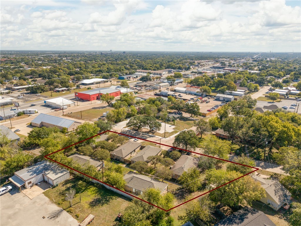 106 Hardy Street Bryan, TX 77801 - Photo 3 of 27 an aerial view of residential houses with city view