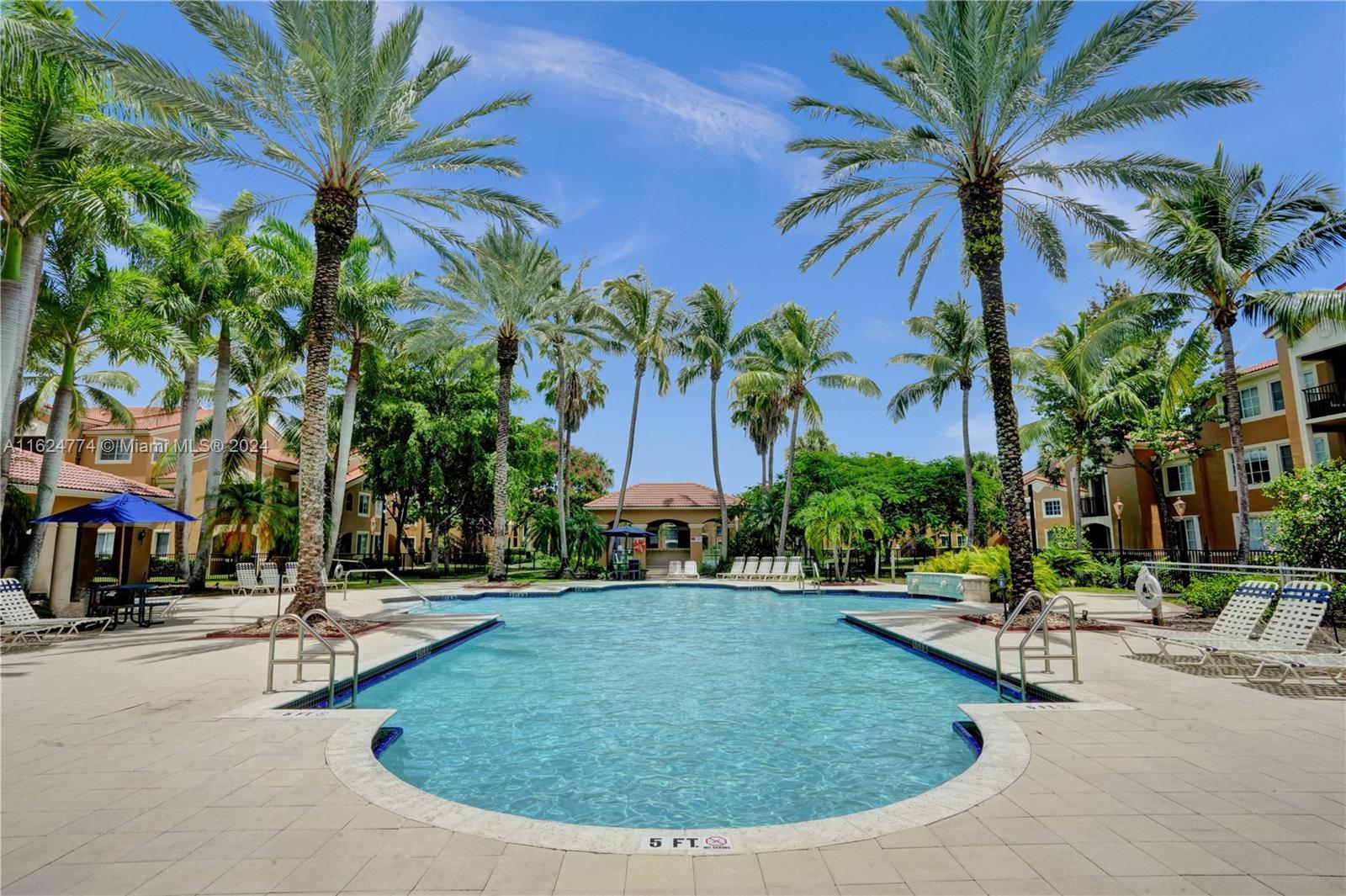 8010 North Nob Hill Road, Unit 108 Tamarac, FL 33321 - Photo 27 of 35 Delicious heated resort style pool!