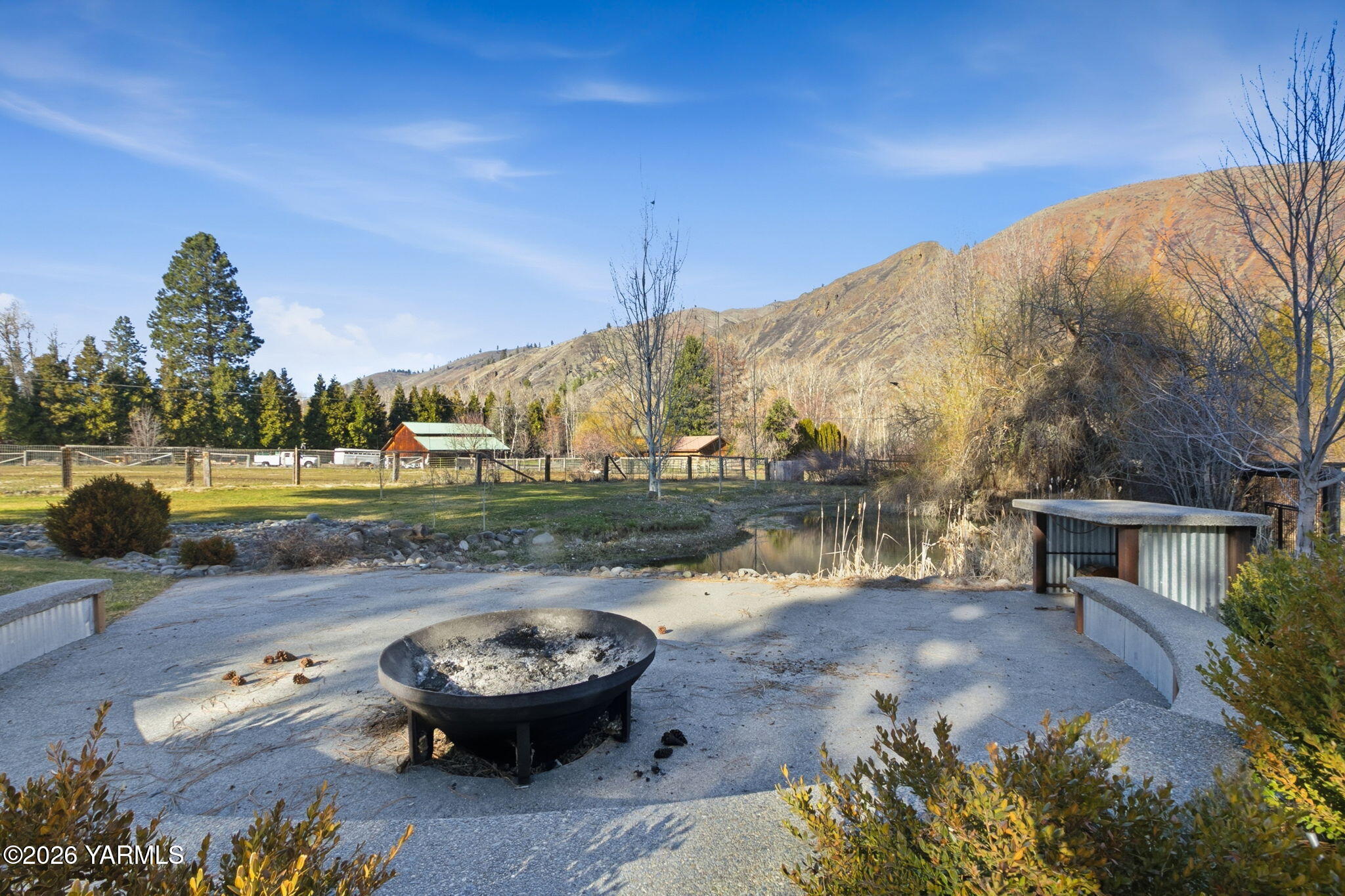 121 Rattlesnake Lane Naches, WA 98937 - Photo 32 of 44 Firepit with a view!
