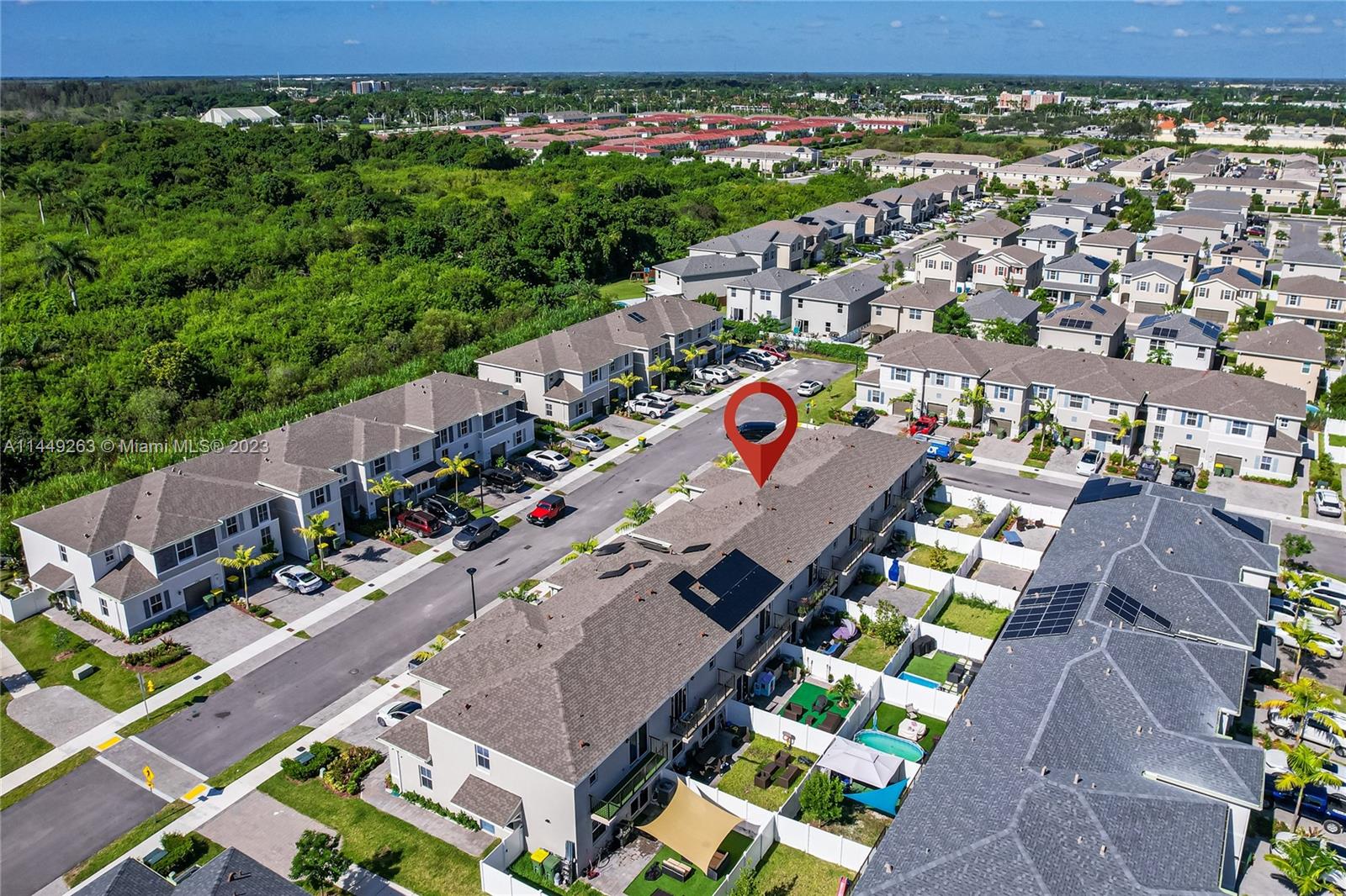 781 Southeast 19th Street Homestead, FL 33034 - Photo 8 of 41 an aerial view of a city