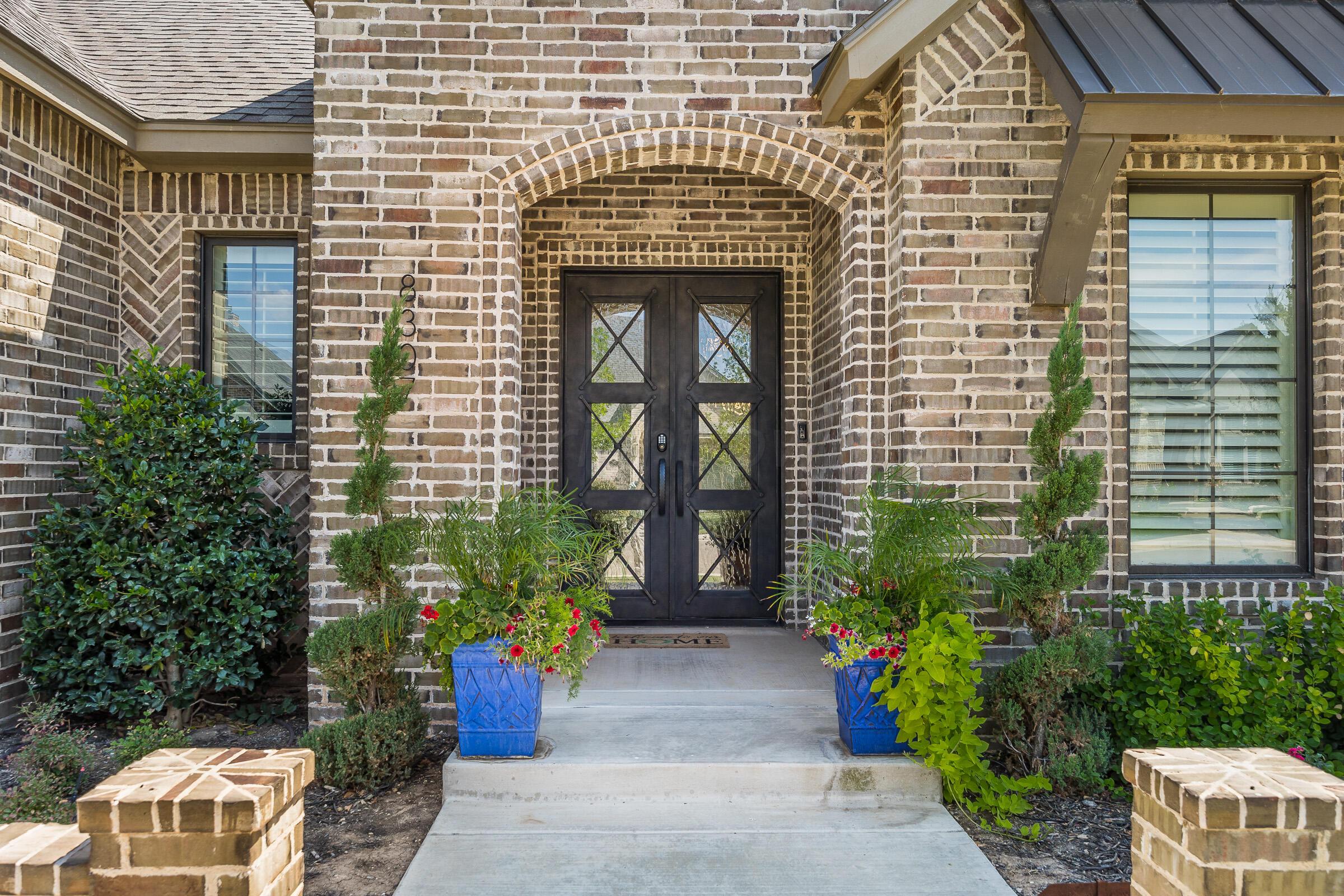 8307 Georgetown Drive Amarillo, TX 79119 - Photo 45 of 46 a front view of a house with outdoor space