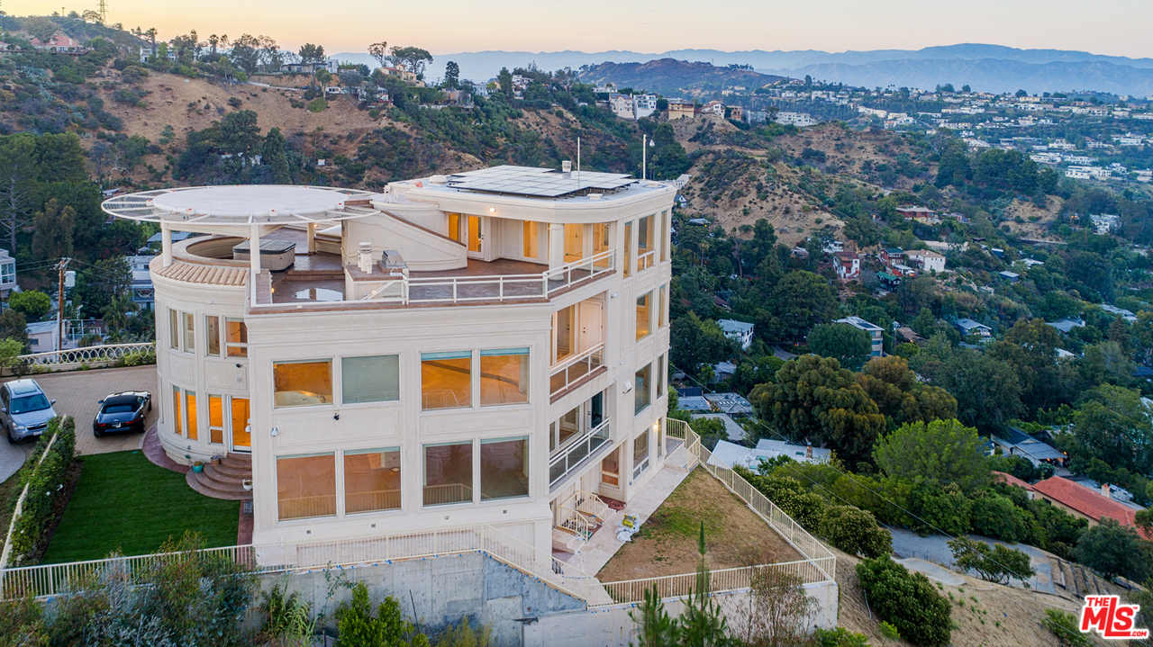 8570 Cole Crest Drive Los Angeles, CA 90046 - Photo 4 of 28 an aerial view of multiple house