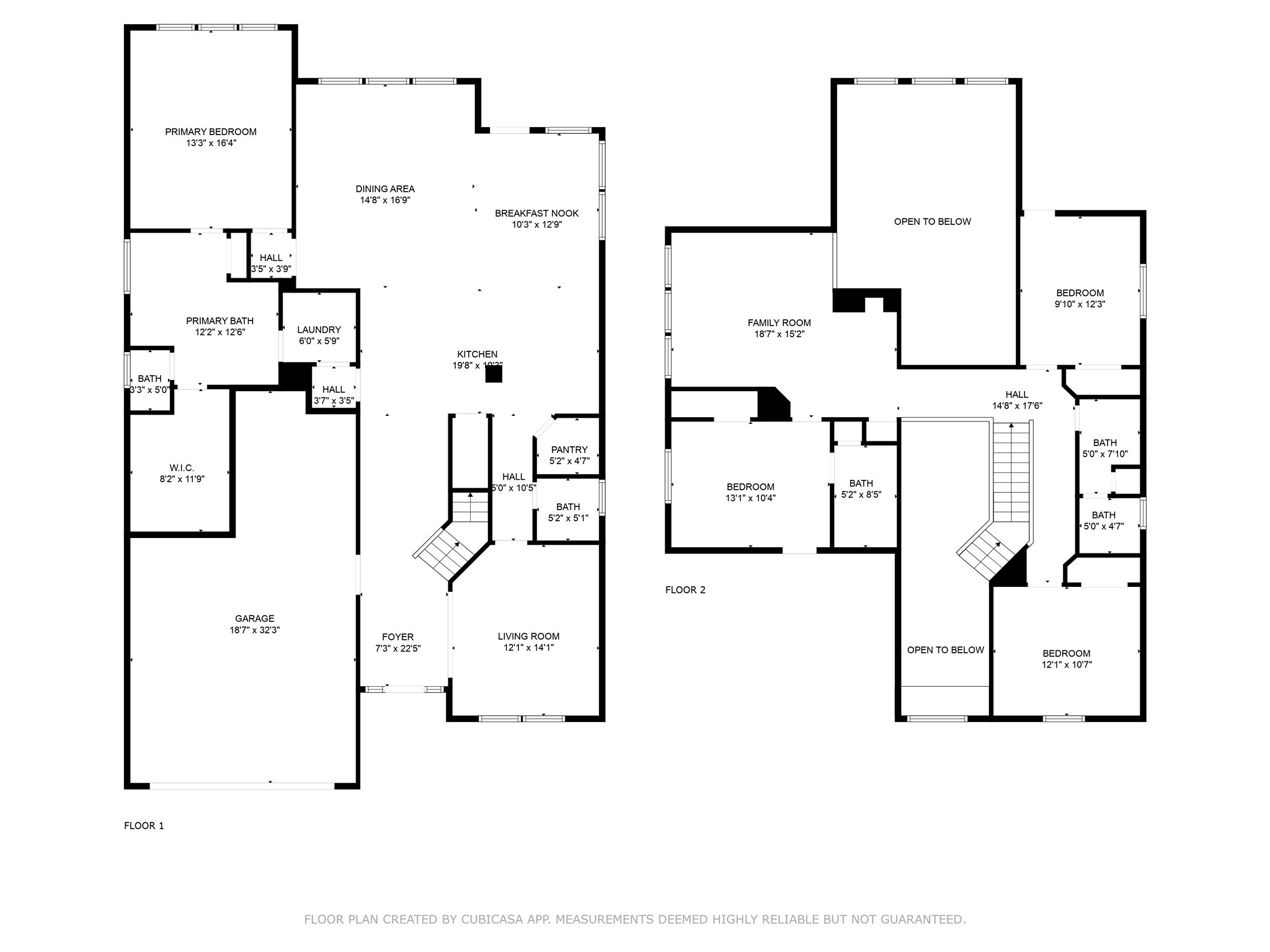 10003 Open Slope Court Humble, TX 77396 - Photo 25 of 25 floorplan. Please note: dining and iving are transposed on this diagram. Please measure room sizes independently if this is important to you.