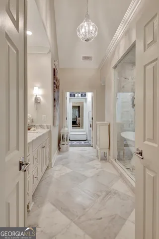 a backyard of a house with seating space