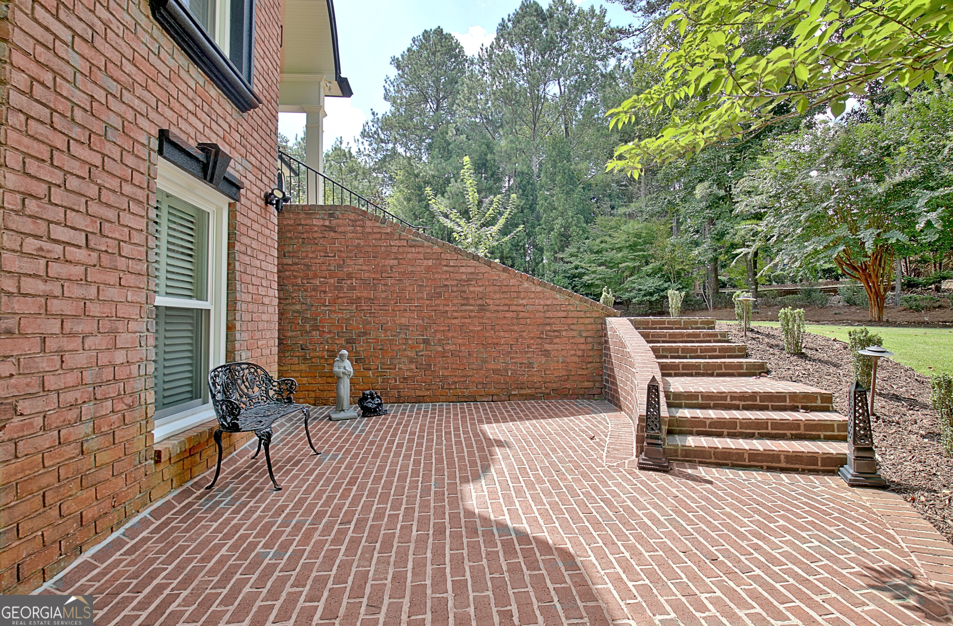 804 Ridgestone Court Peachtree City, GA 30269 - Photo 73 of 83 a backyard of a house with seating space