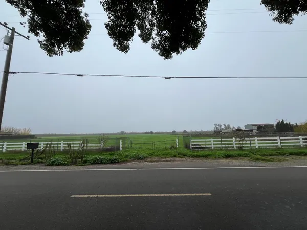 a view of a green field