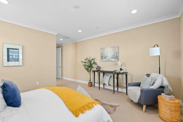 a view of balcony and furniture