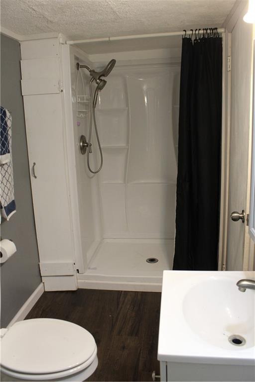 283 Duck Hollow Road Uniontown, PA 15401 - Photo 23 of 38 a bathroom with a sink a toilet and shower
