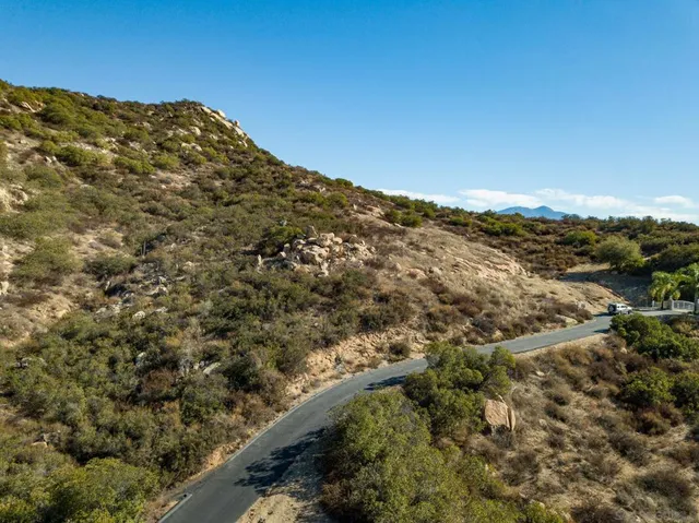 a view of outdoor space and mountain view