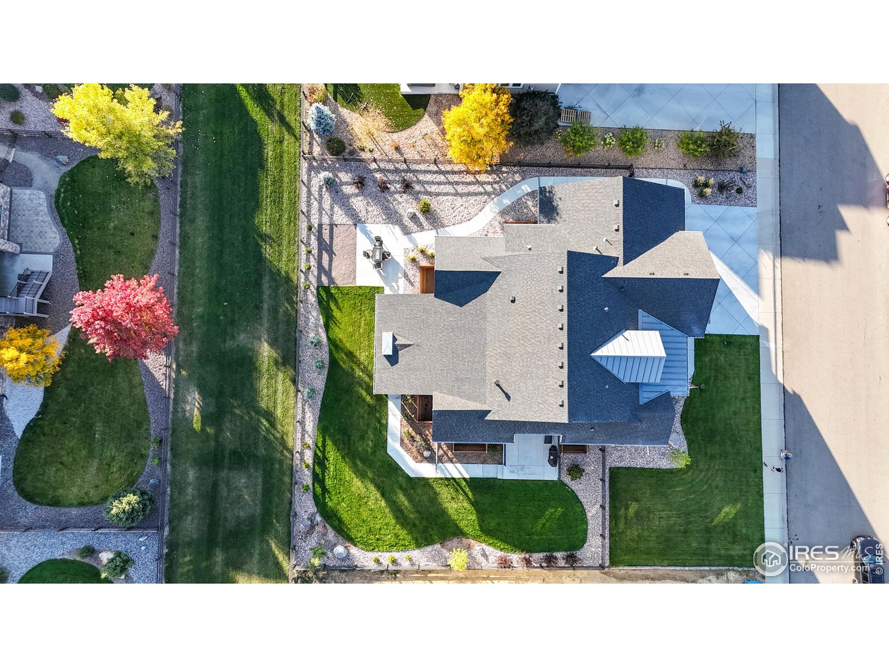 6475 Sanctuary Drive Windsor, CO 80550 - Photo 35 of 37 a aerial view of a house