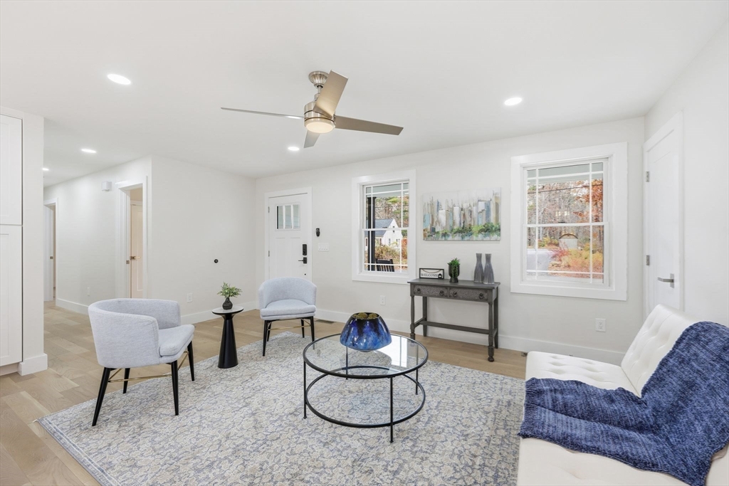 46 Horseshoe Circle Ware, MA 01082 - Photo 14 of 36 a living room with furniture and a large window