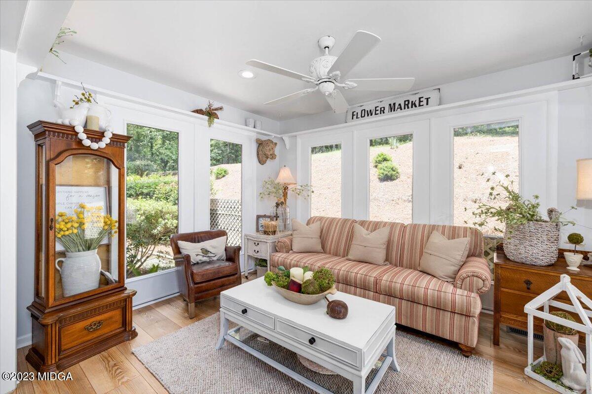 724 Forest Hill Road Macon, GA 31210 - Photo 18 of 46 a living room with furniture and a large window