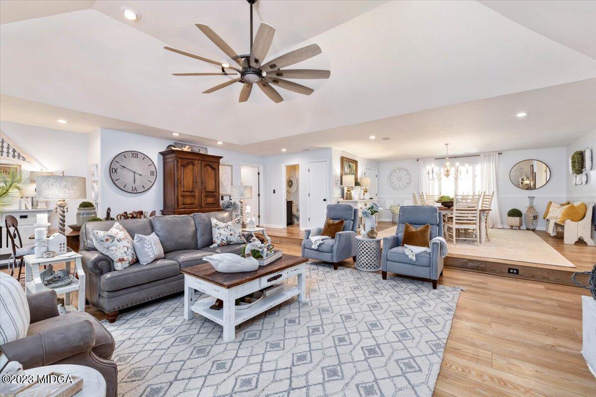 724 Forest Hill Road Macon, GA 31210 - Photo 6 of 46 a living room with furniture and a large window