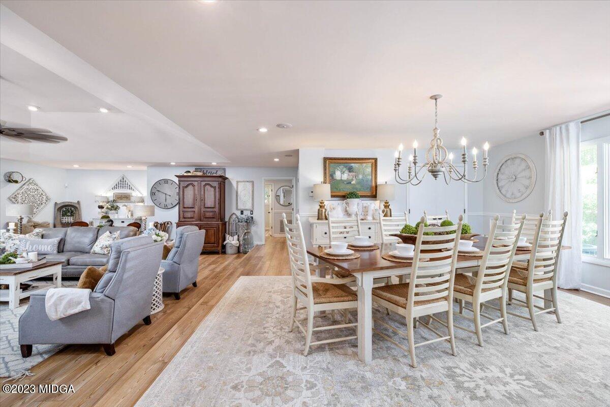 724 Forest Hill Road Macon, GA 31210 - Photo 10 of 46 a view of a dining room with furniture