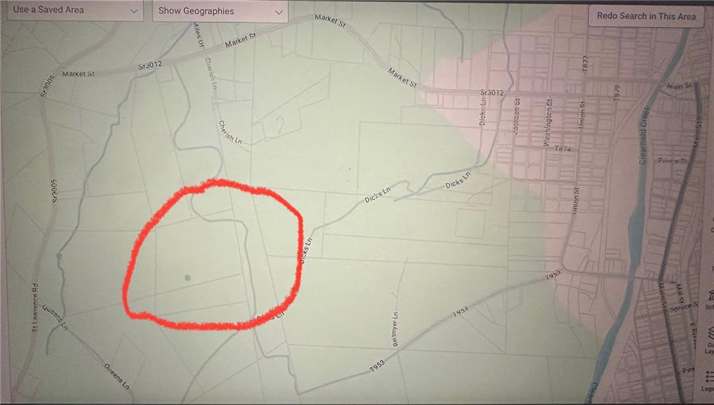 31-acres Along St Lawrence Road Coalport, PA 16627 - Photo 5 of 5 Approximation from RPR