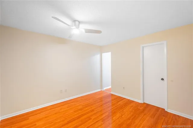 a view of wooden floor in a bathroom