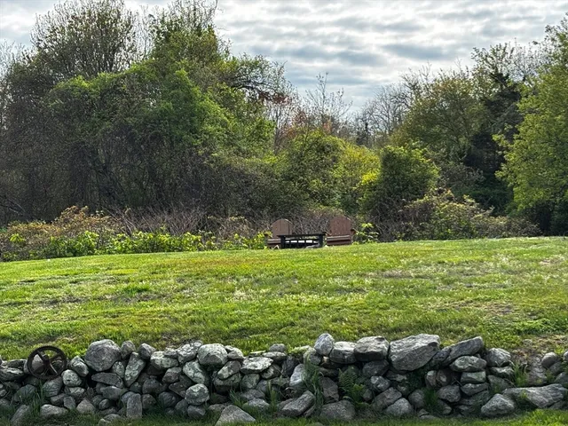 a view of a green field