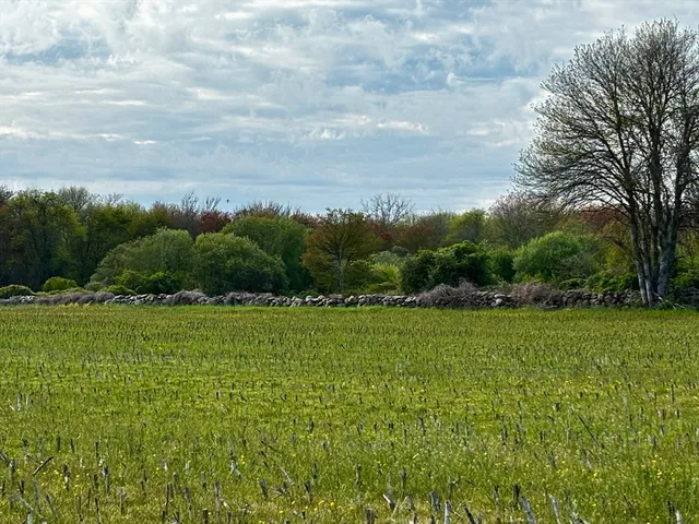 a view of an outdoor space and a yard