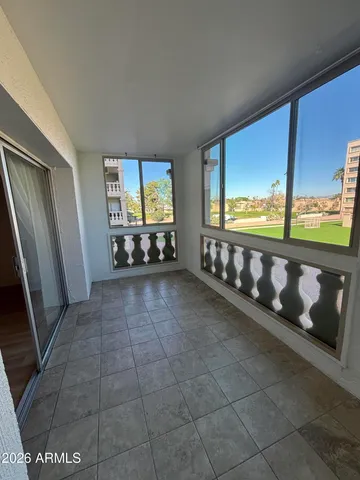 a view of a room with window