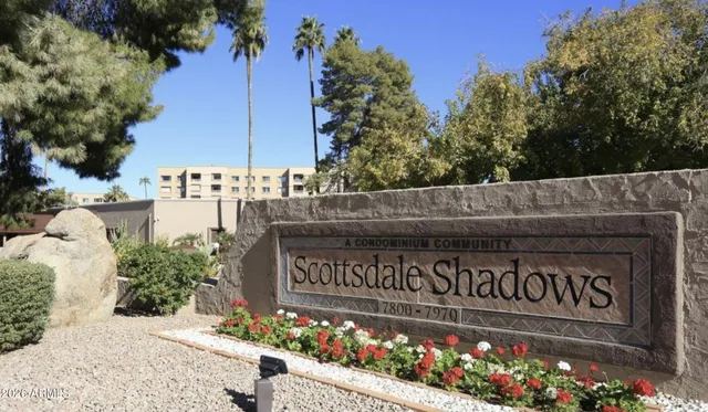 a view of sign board