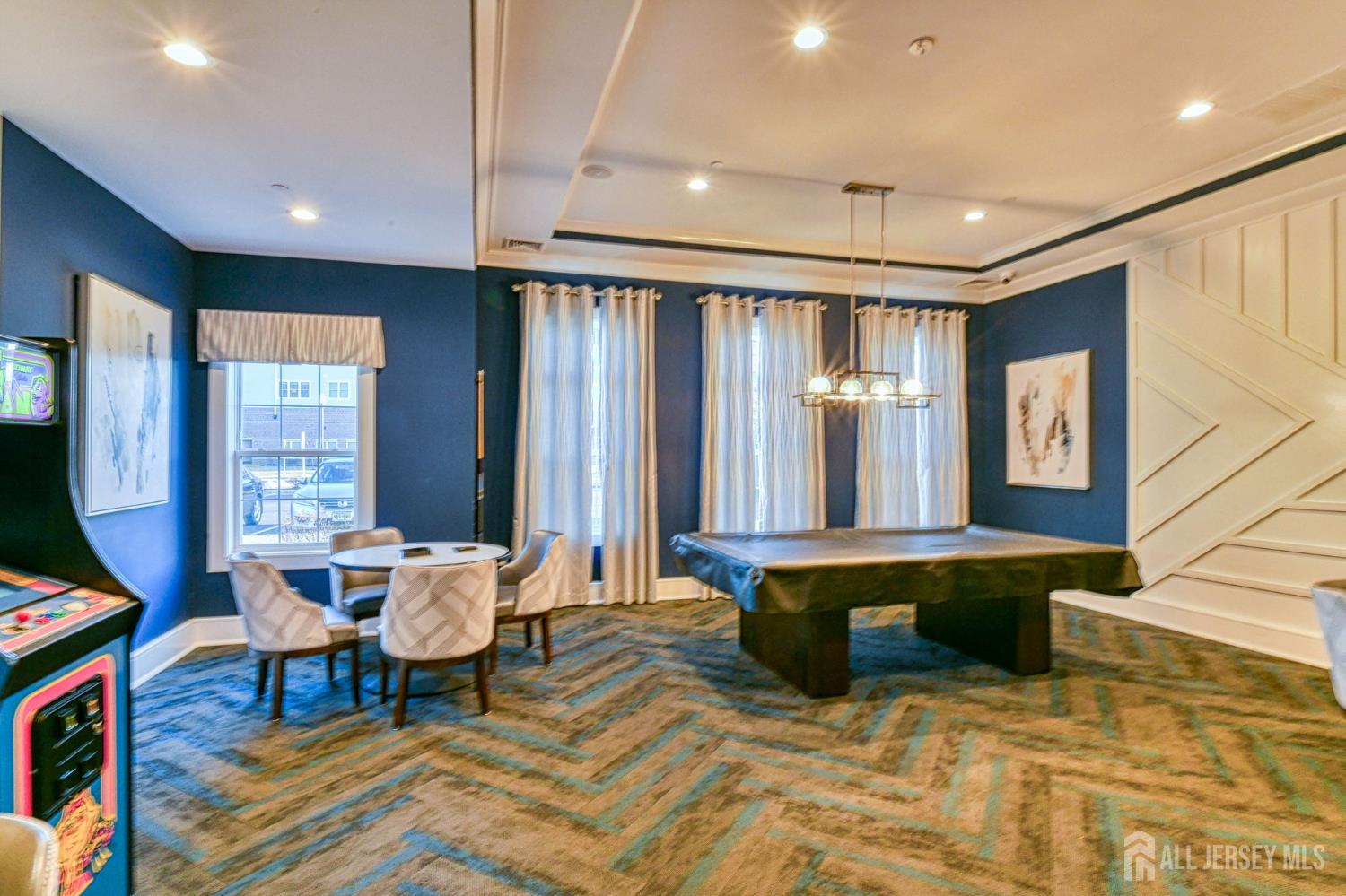 1529 Paxton Lane Monroe Township, NJ 08831 - Photo 32 of 36 a living room with fireplace furniture and a window