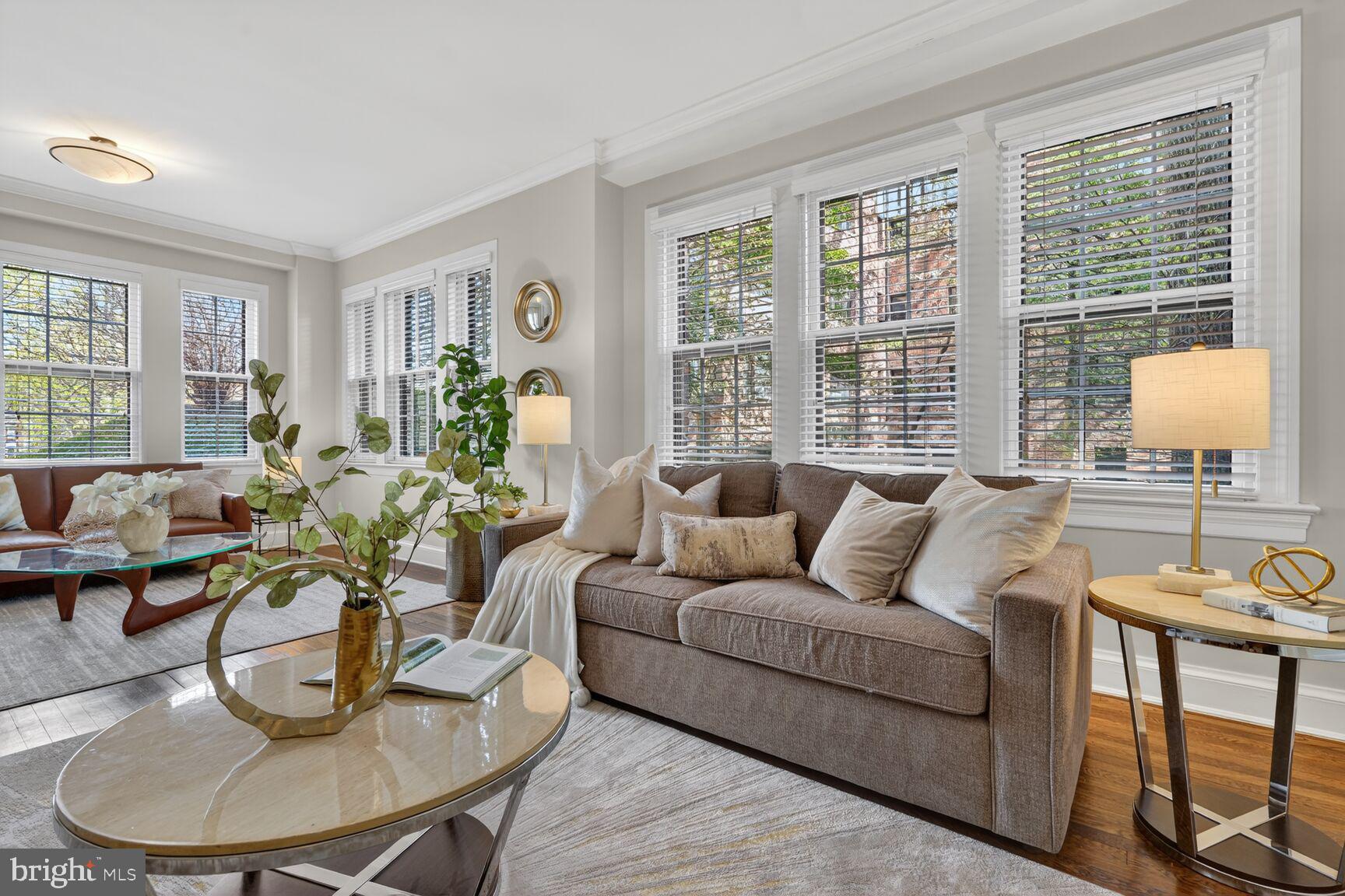 3020 Tilden Street Northwest, Unit 101 Washington, DC 20008 - Photo 8 of 21 Tons of natural light, combined with natural views