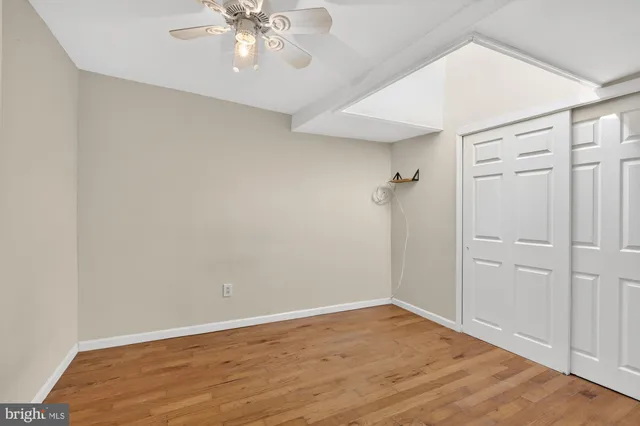 wooden floor in an empty room
