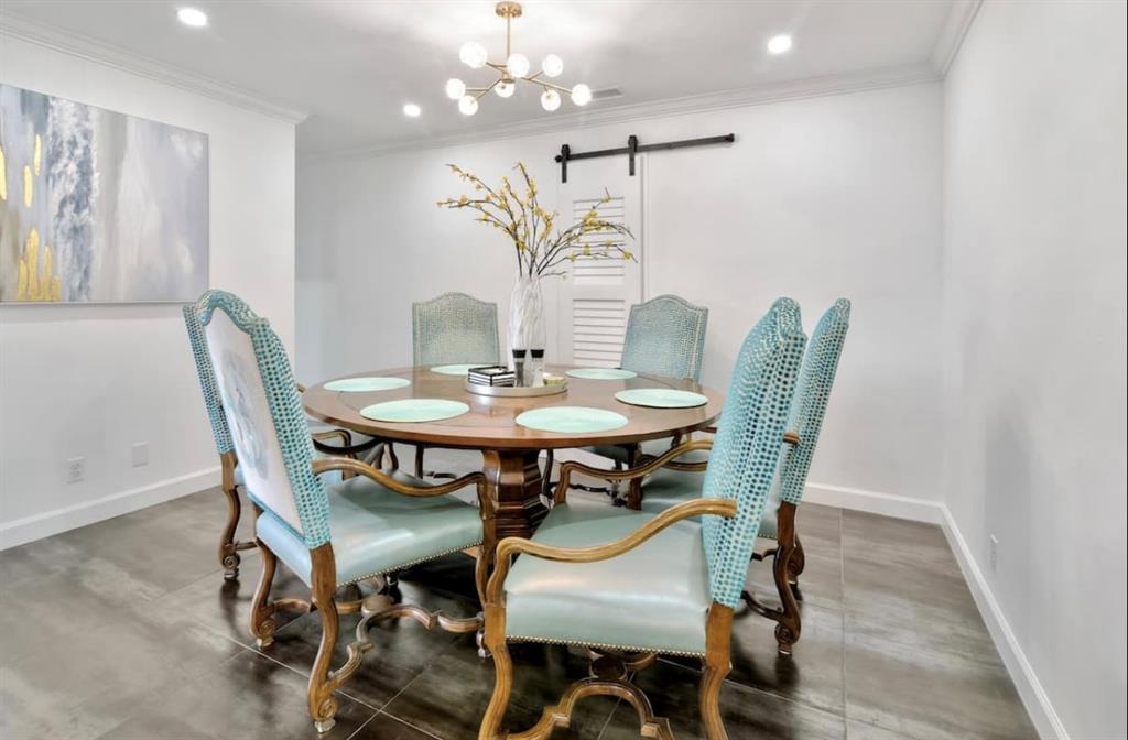 105 Orchard Ridge Lane Boca Raton, FL 33431 - Photo 10 of 24 a view of a dining room with furniture and wooden floor