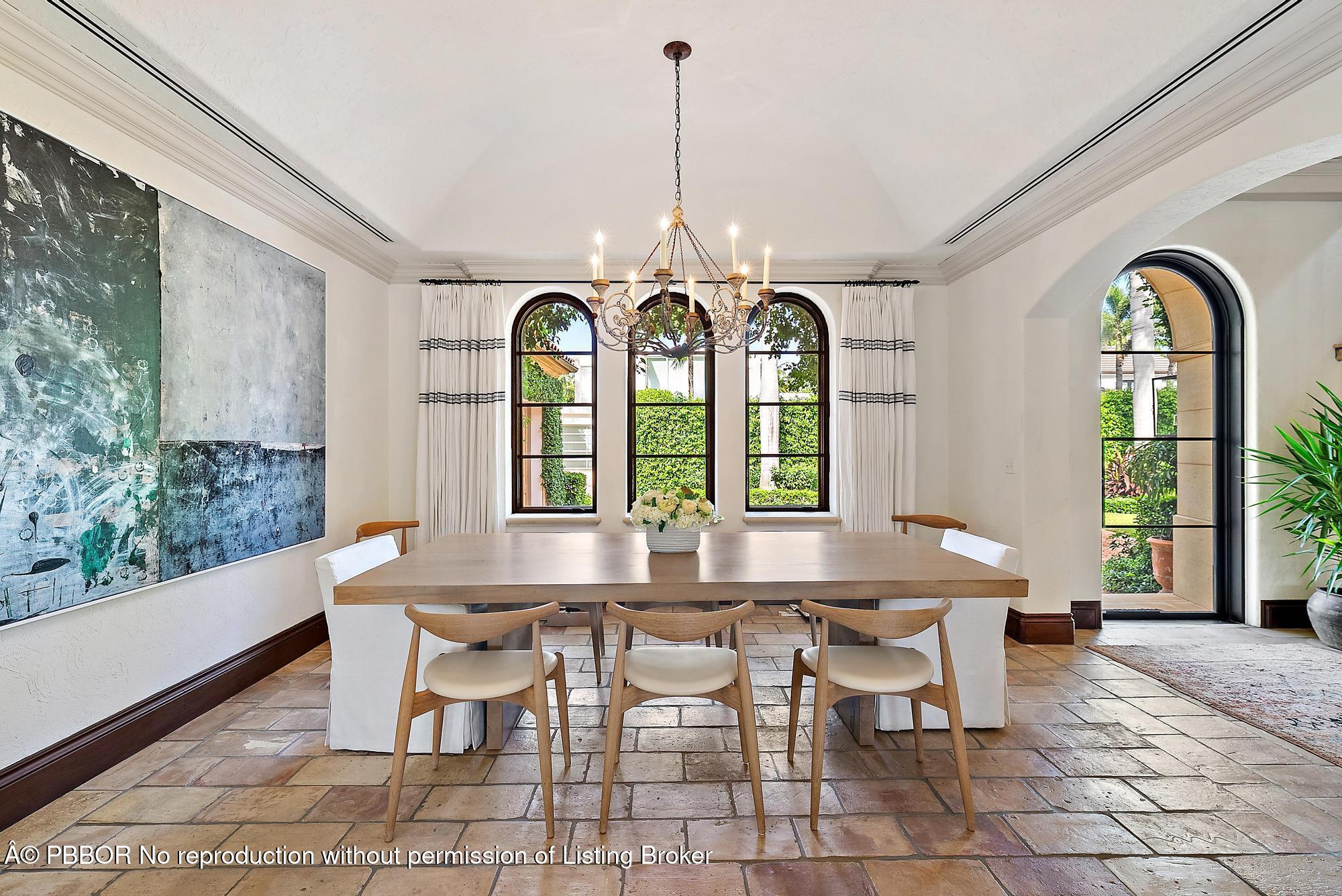 234 Ridgeview Drive Palm Beach, FL 33480 - Photo 11 of 20 a view of a dining room with furniture window and outside view
