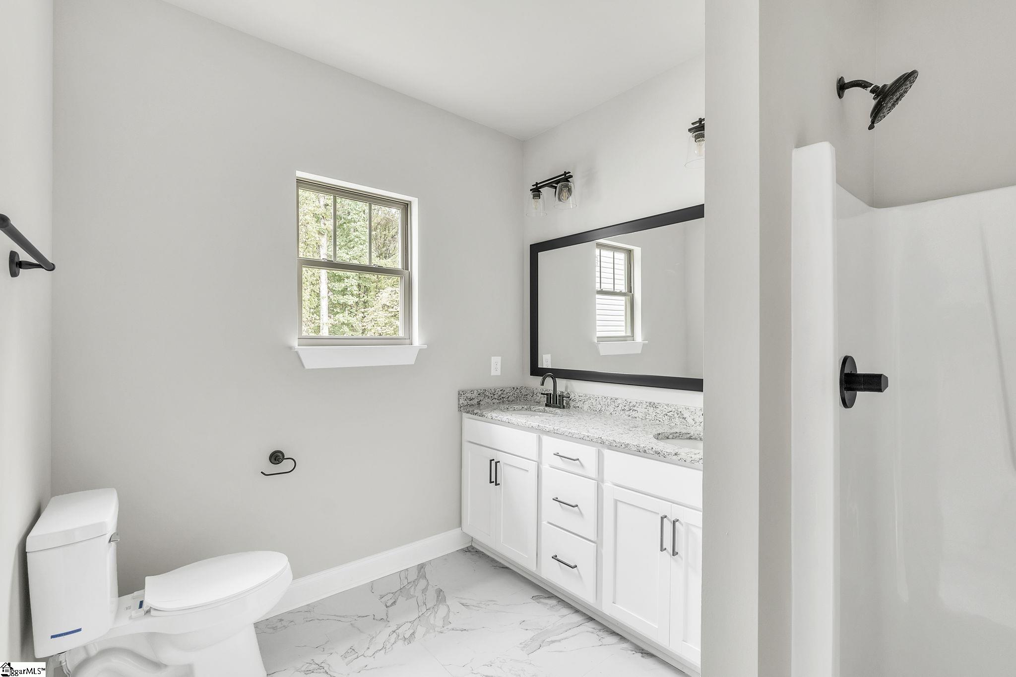 165 Riverside Drive Taylors, SC 29687 - Photo 12 of 25 Double Vanity + Tile Flooring
