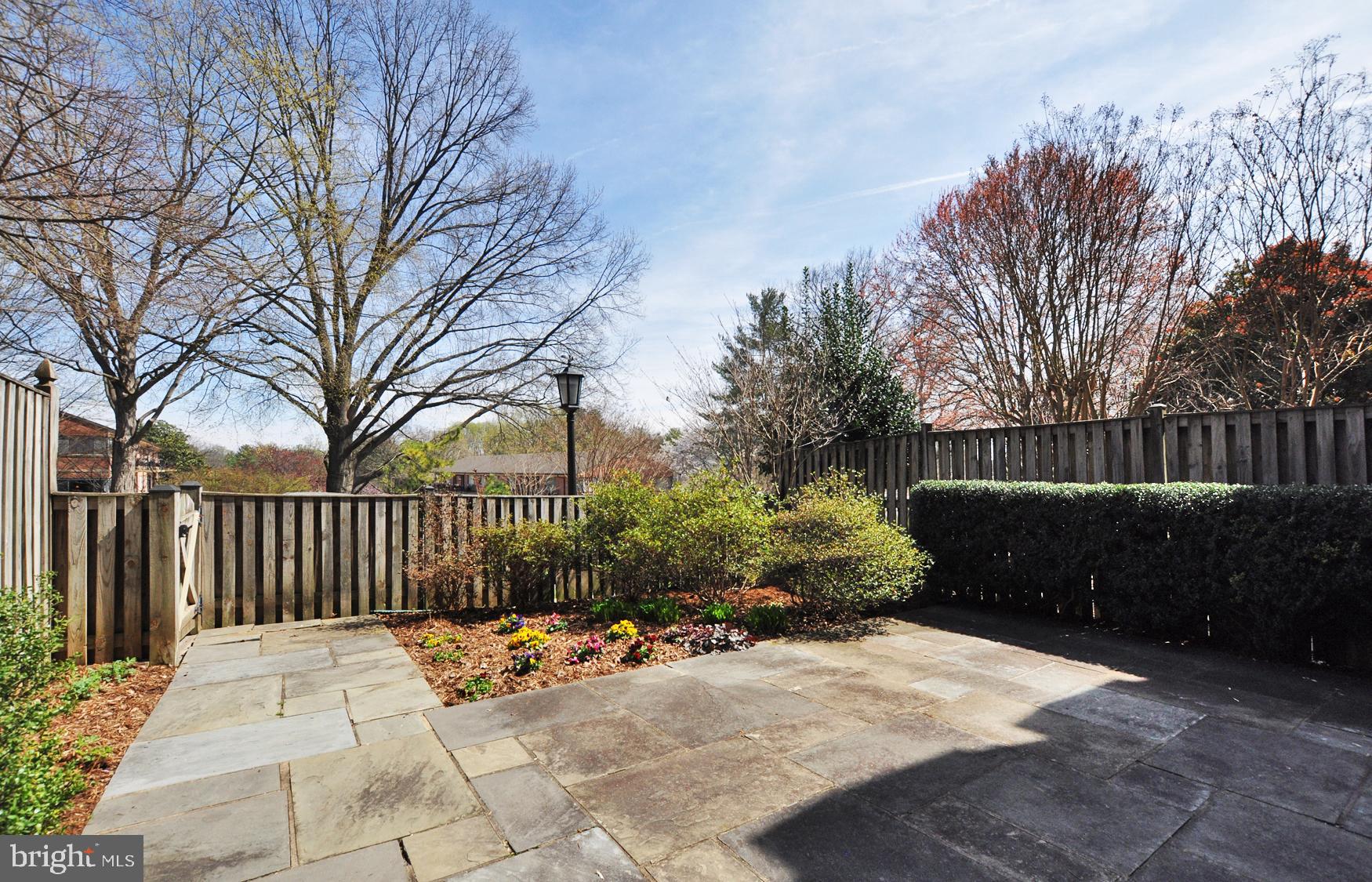 4847 Sangamore Road, Unit 24 Bethesda, MD 20816 - Photo 26 of 31 Patio in back