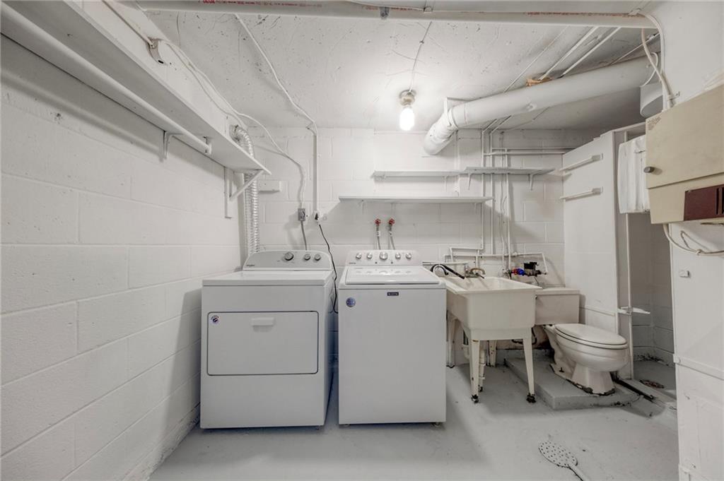 2261 Gray Ridge Road Allison Park, PA 15101 - Photo 35 of 42 lower level laundry with washer and dryer