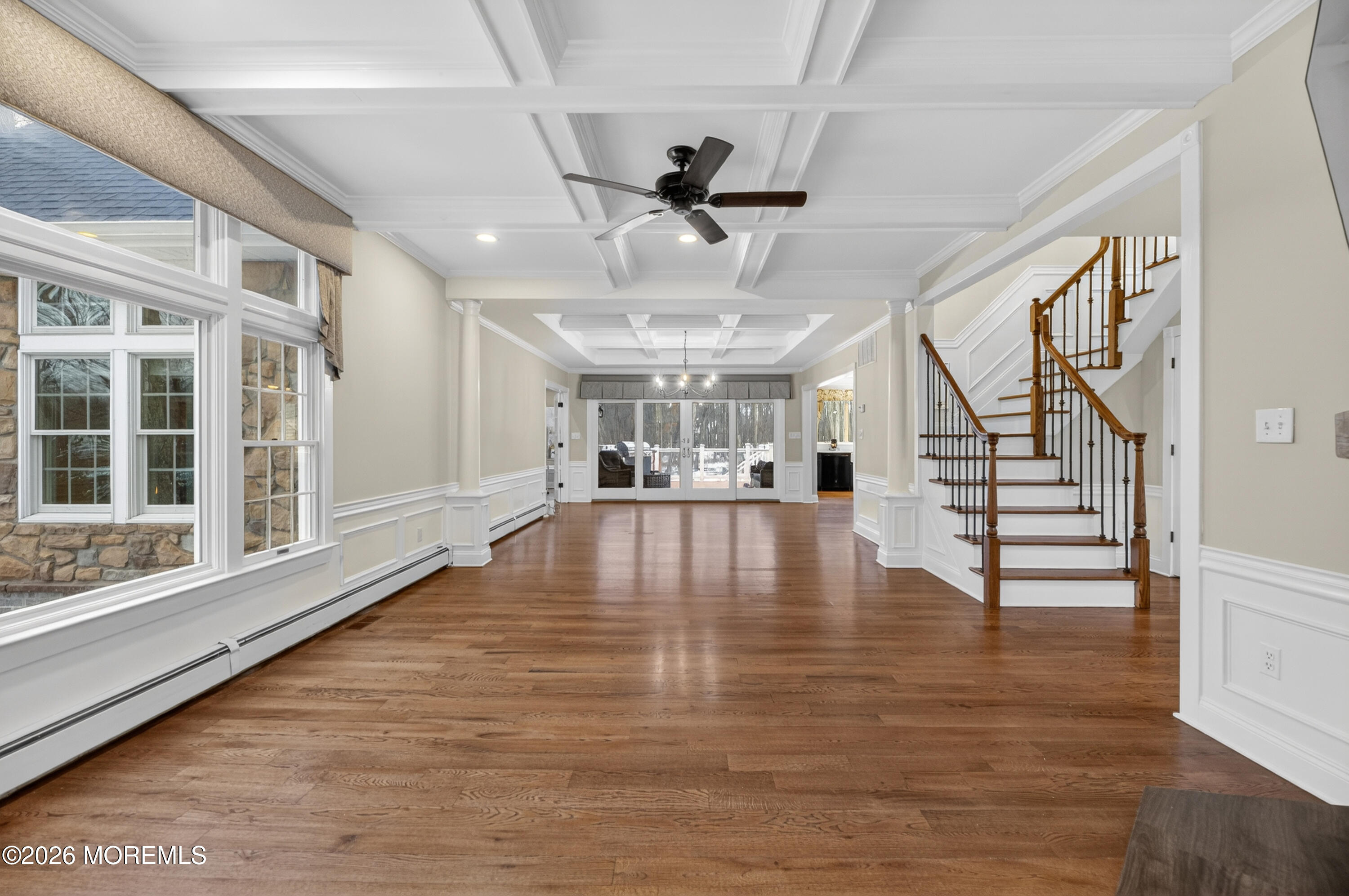 27 Carrs Tavern Road Millstone Township, NJ 08510 - Photo 10 of 78 a view of an entryway with wooden floor