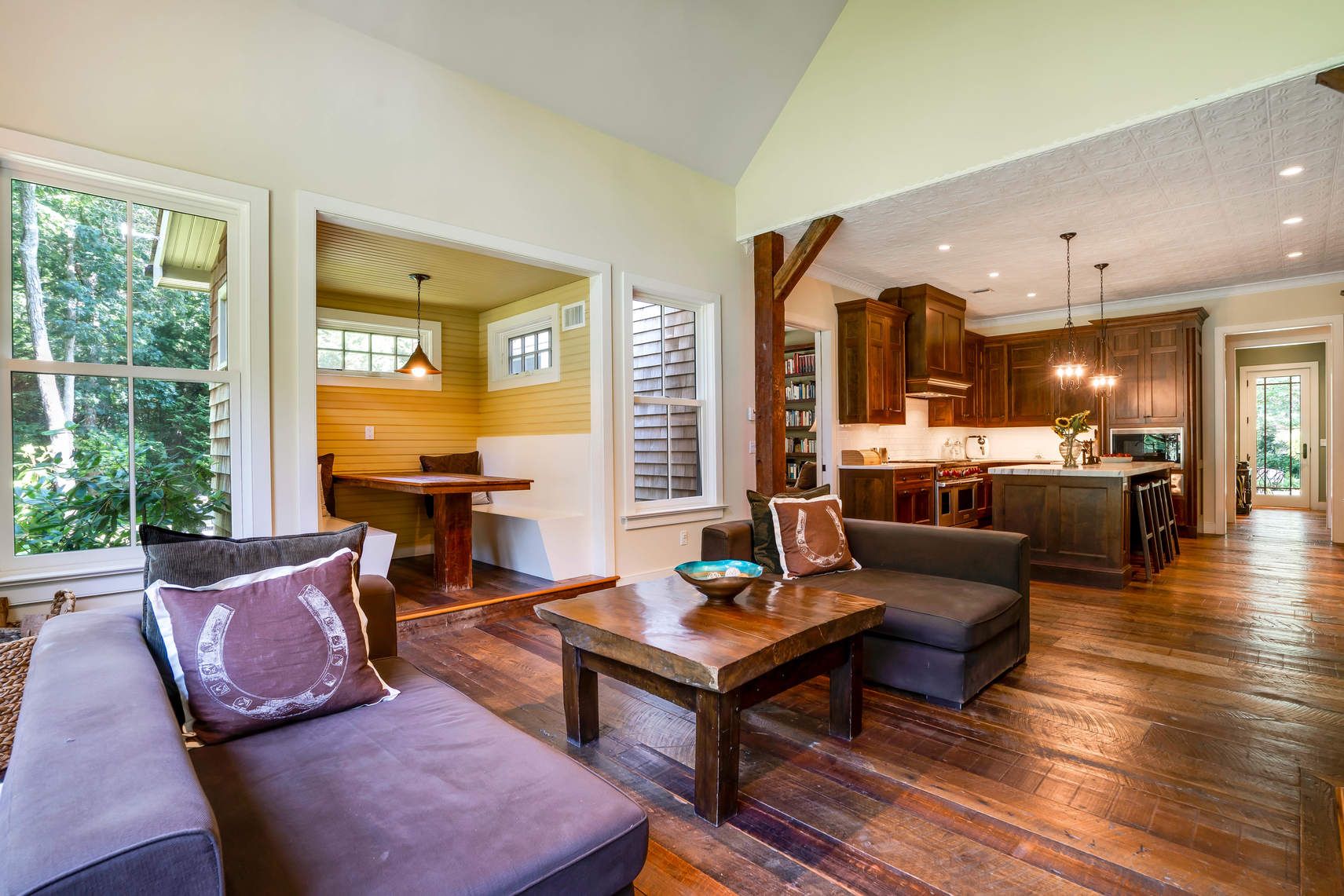118 NW Path Sagaponack, NY 11962 - Photo 11 of 18 a living room with furniture and wooden floor