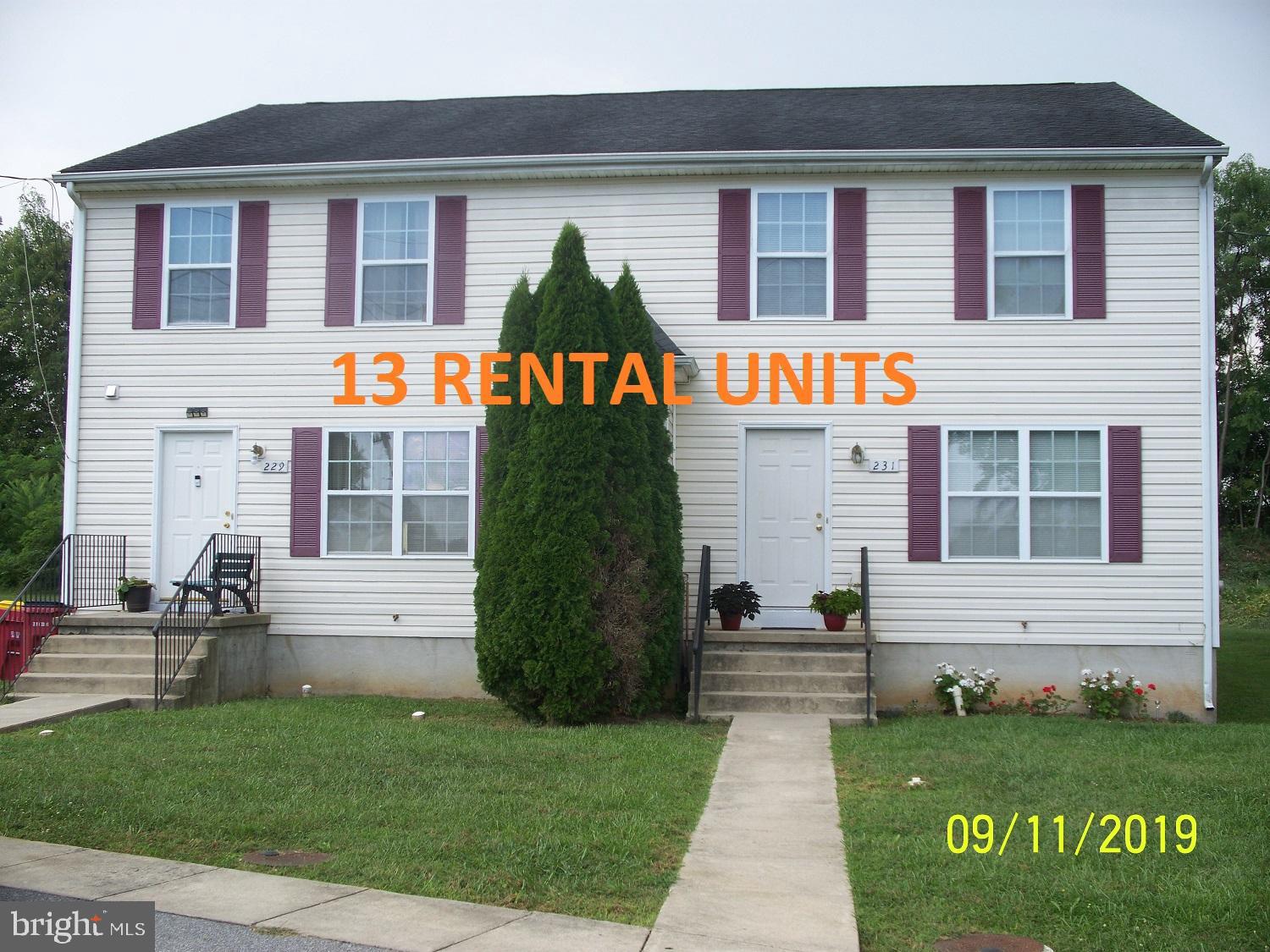 6 Sets of Duplexes & 1 Single Family