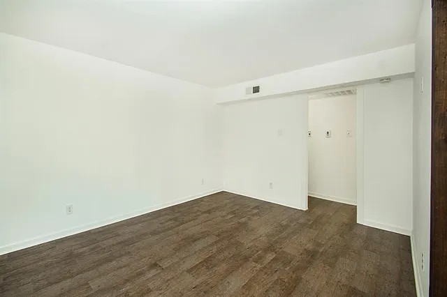 a view of empty room