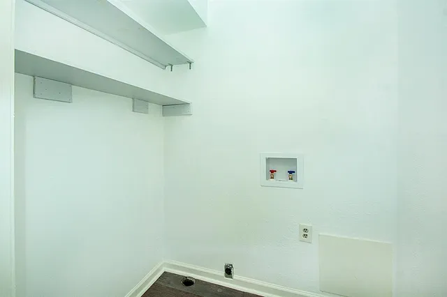 a view of a small space