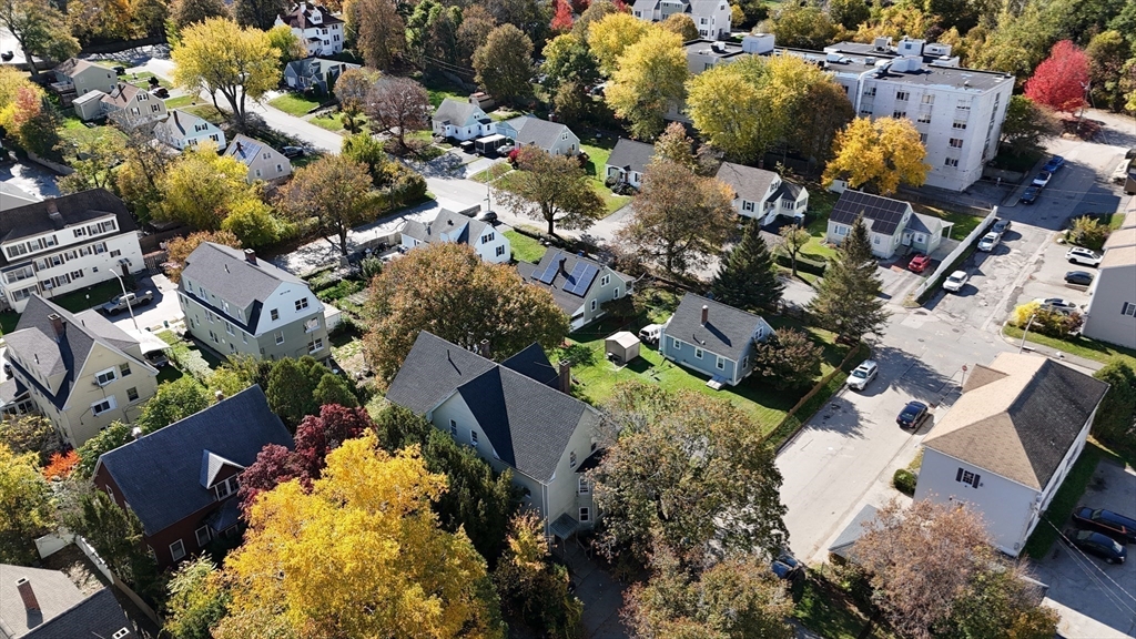 47 Acton Street Worcester, MA 01604 - Photo 28 of 30 an aerial view of residential houses with outdoor space