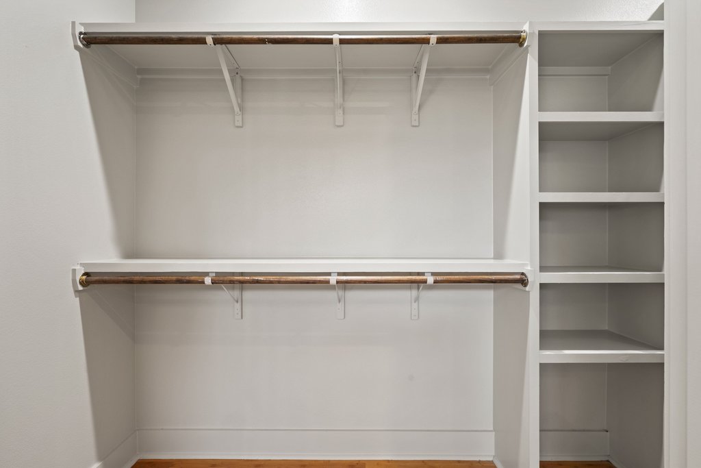 1131 Poquito Street, Unit A Austin, TX 78702 - Photo 30 of 34 a close up view of racks on the wall