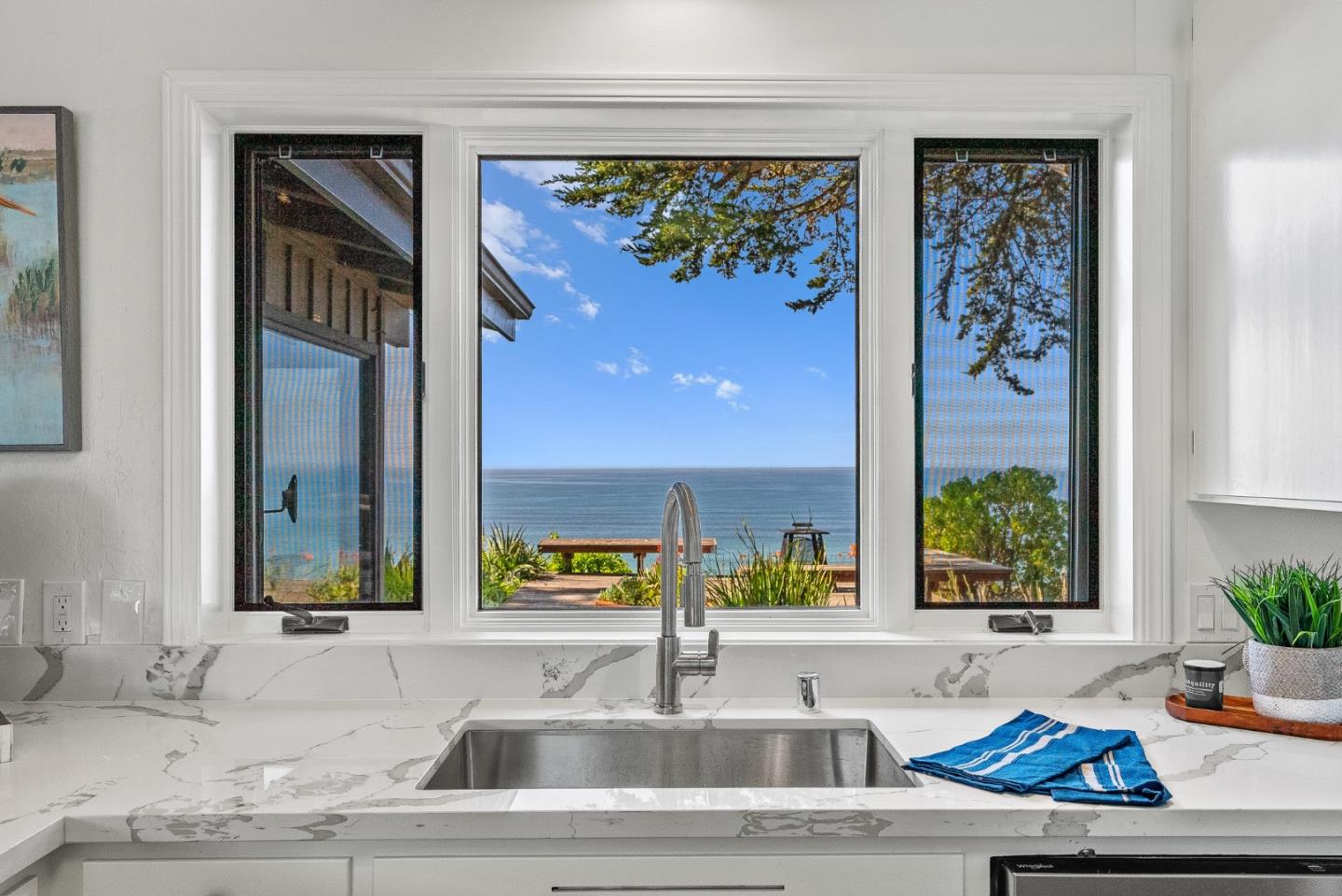 701 Seacliff Drive Aptos, CA 95003 - Photo 24 of 76 a kitchen with a sink and a window