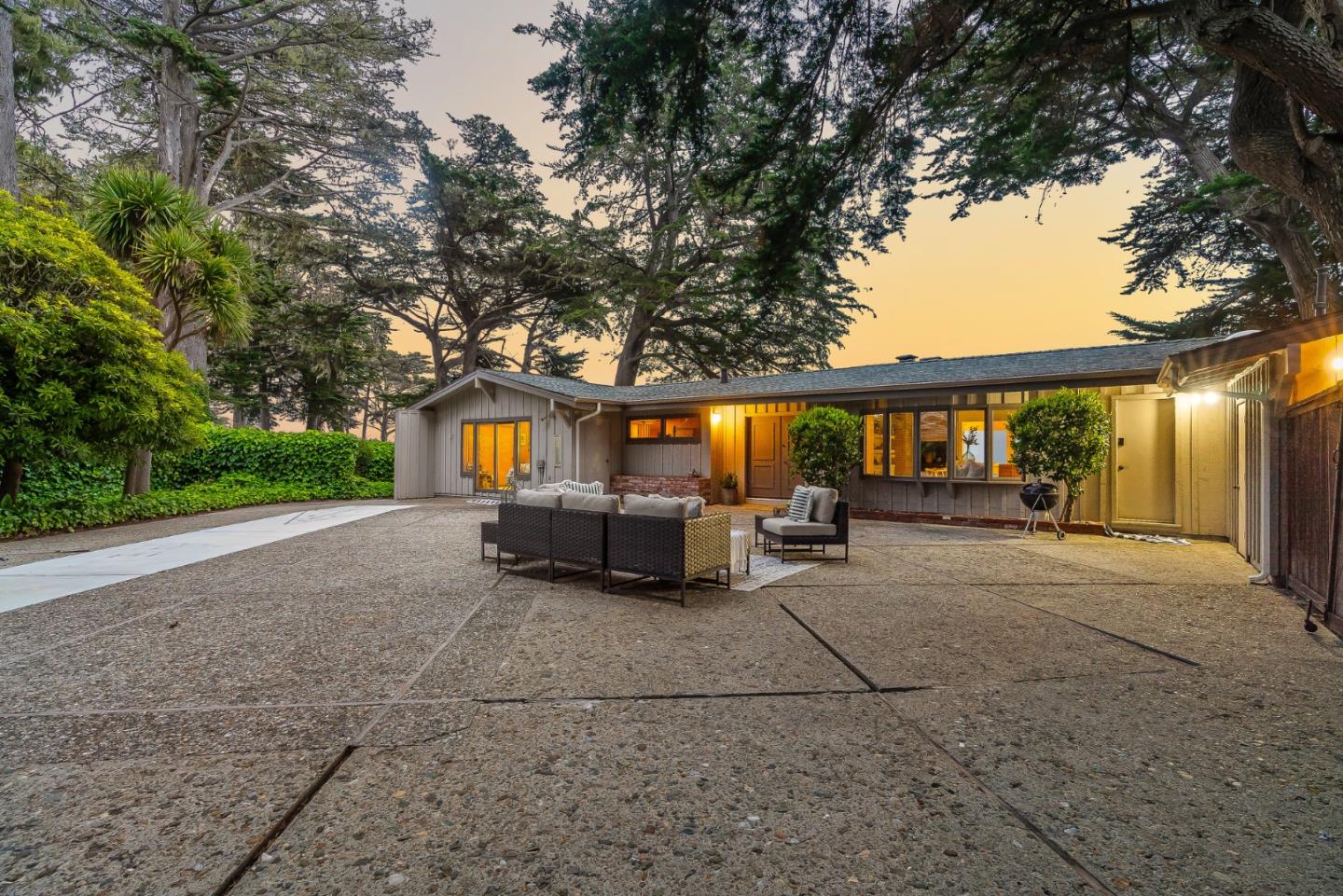 701 Seacliff Drive Aptos, CA 95003 - Photo 58 of 76 a view of a house with backyard porch and sitting area