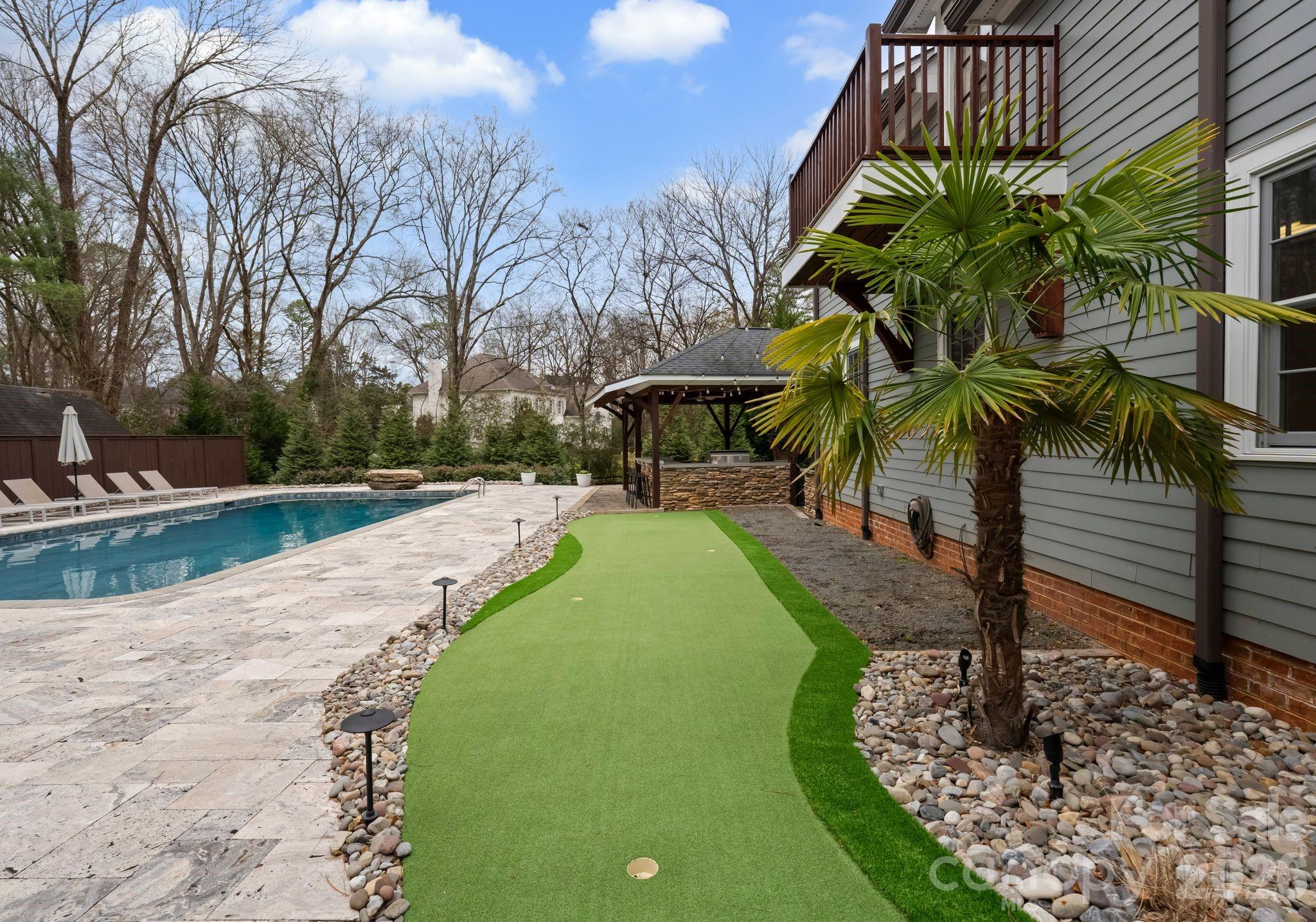 3800 River Ridge Road Charlotte, NC 28226 - Photo 46 of 48 a view of a park with iron fence