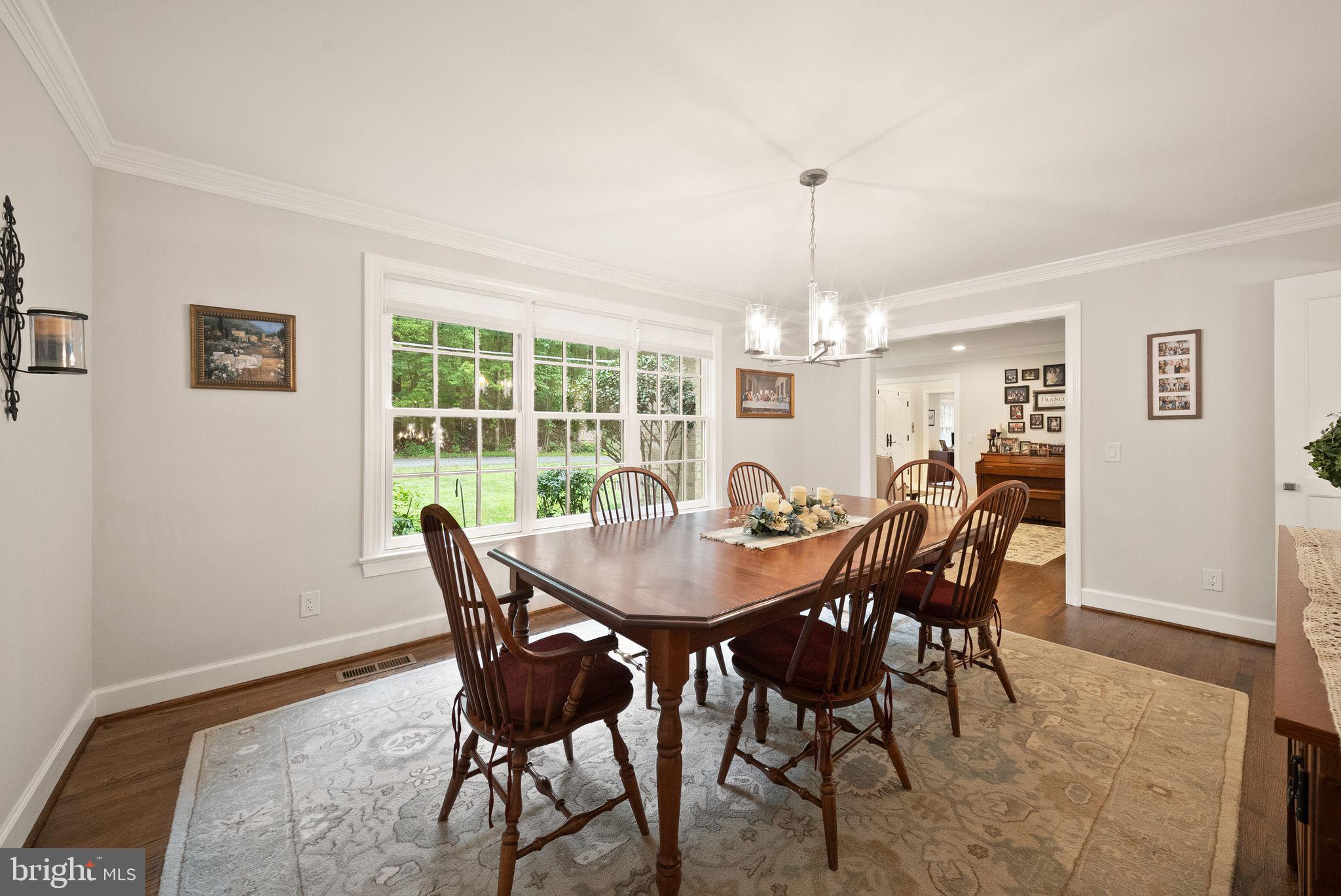 1716 Besley Road Vienna, VA 22182 - Photo 11 of 48 Dining room off living room and kitchen