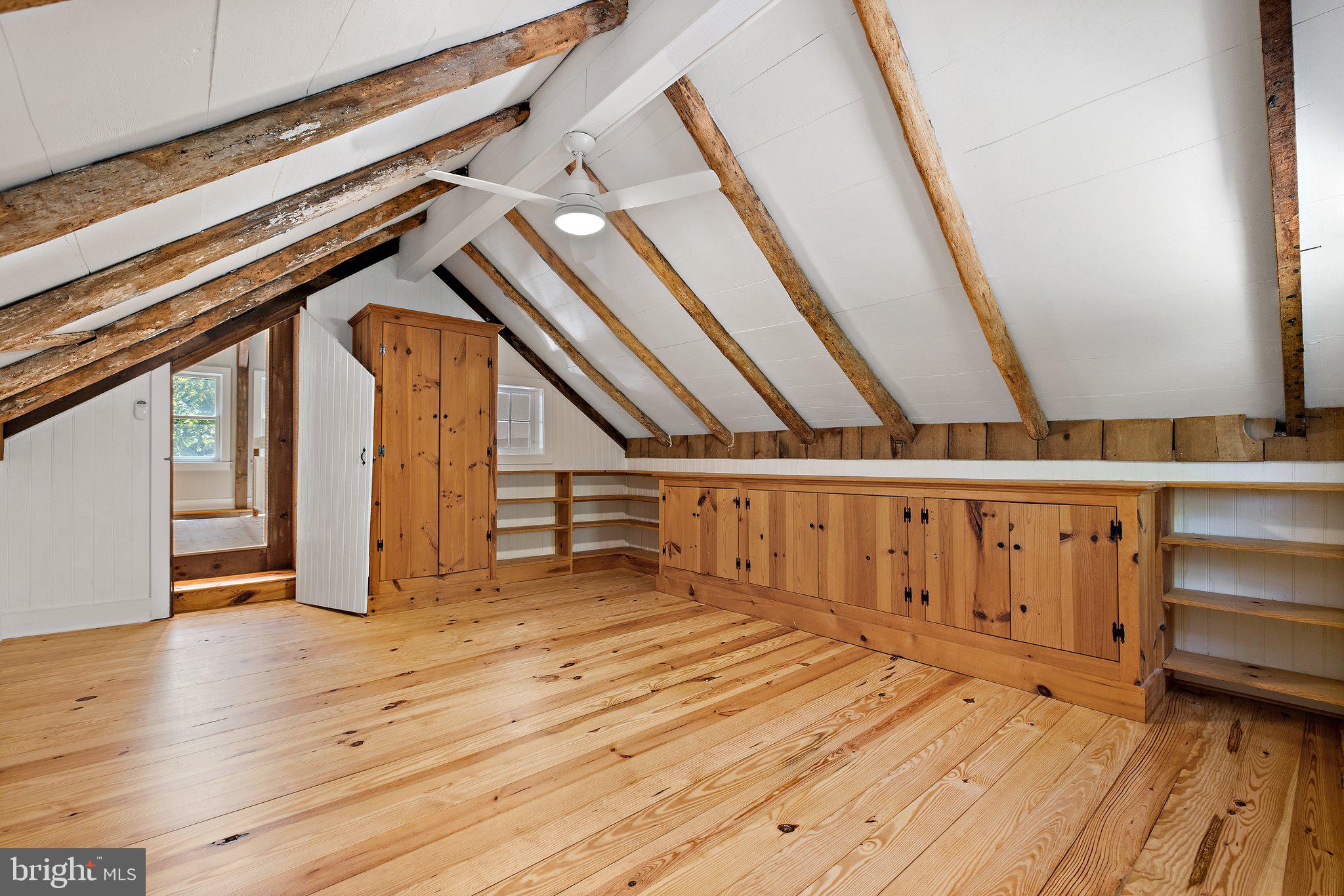 37028 Gaver Mill Road Purcellville, VA 20132 - Photo 61 of 79 Spacious Bedroom #2 on Upper Level w/Beam Ceilings