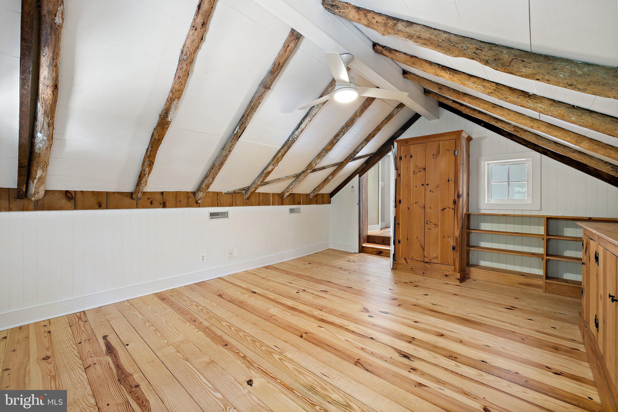 37028 Gaver Mill Road Purcellville, VA 20132 - Photo 62 of 79 Spacious Bedroom #2 on Upper Level w/Beam Ceilings
