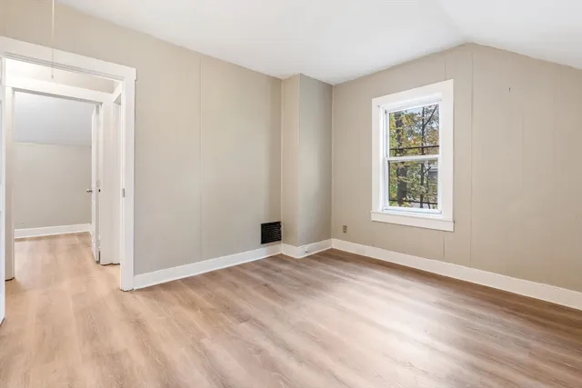 wooden floor in an empty room