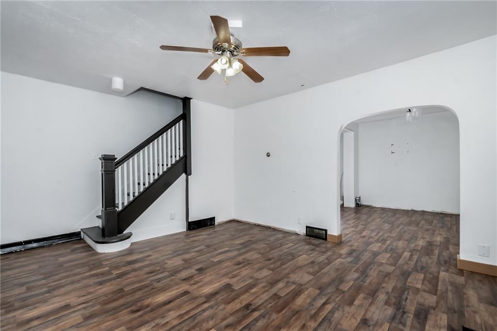 925 Roup Avenue Brackenridge, PA 15014 - Photo 8 of 28 a view of an entryway with wooden floor