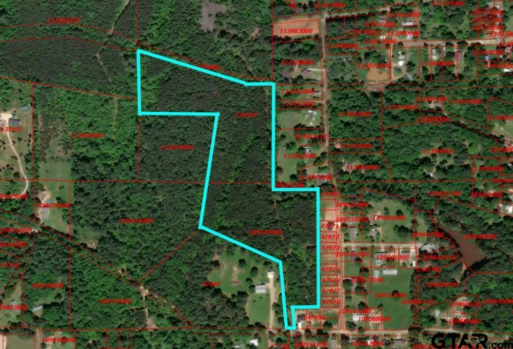 an aerial view of street and sign board