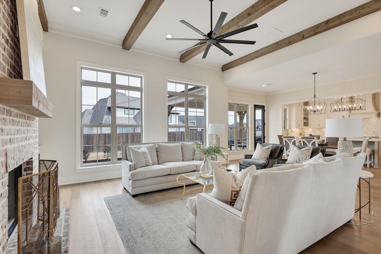 606 Cedar Shadows Circle West Collierville, TN 38017 - Photo 12 of 35 a living room with furniture and a large window